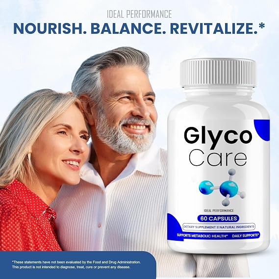 Glyco Care Capsules, Official GlycoCare Supplement Pills with All Natural Ingredients - Maximum Strength, Advanced Formula Glyco Care Multivitamin Health and Wellness Support Reviews (5 Pack)
