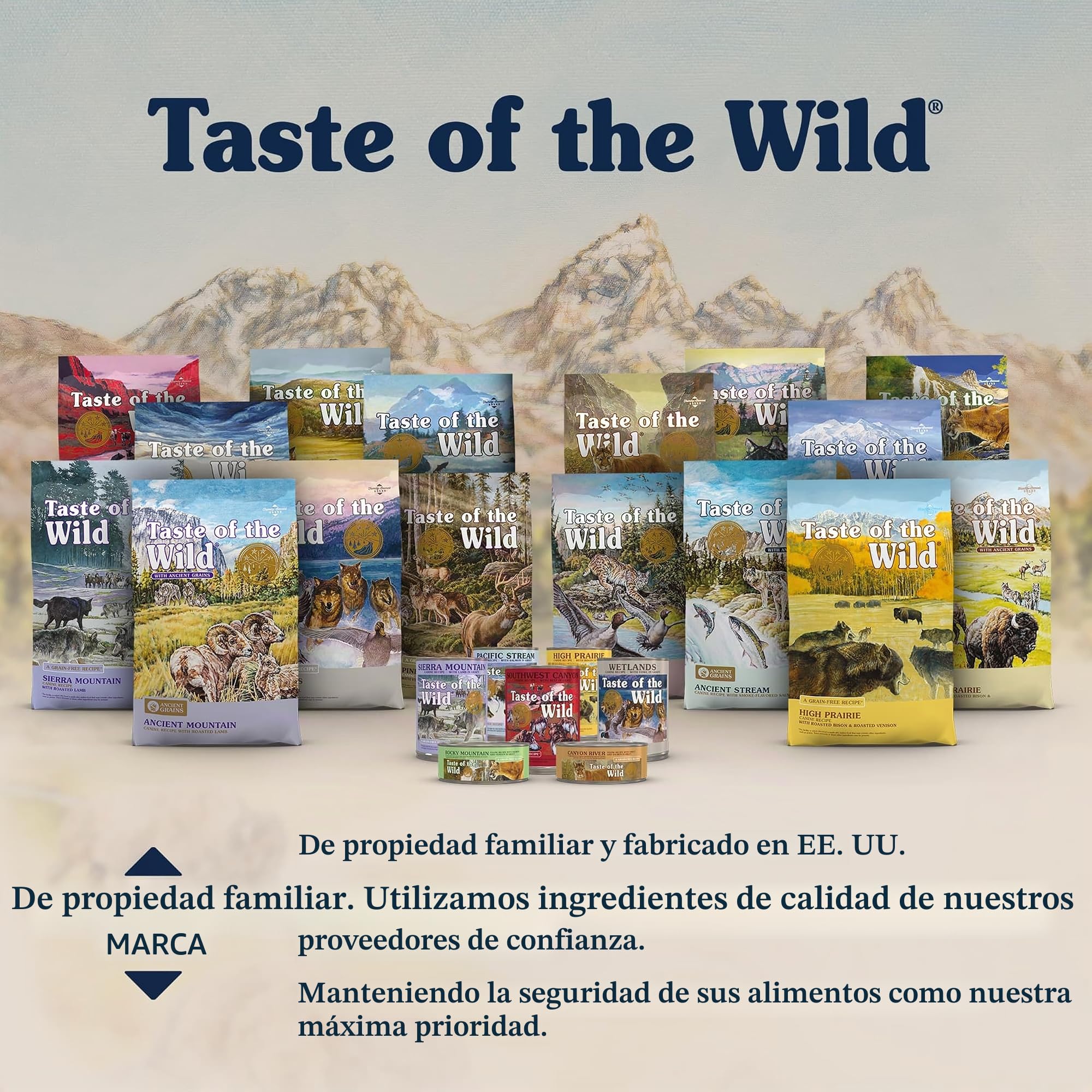 Taste Of The Wild pienso para perros Mini con Venado asado 12,2 kg Appalachian Valley