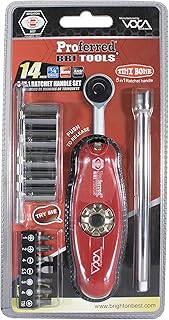 Proferred S39001 Tiny Bone 5 in 1 Ratchet Handle, 1/4