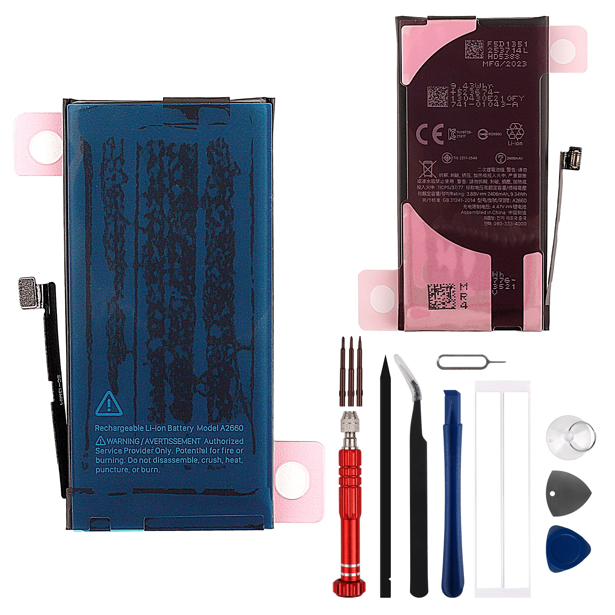 Amazon.com: E-YIIVIIL Replacement Battery A2660 Compatible with