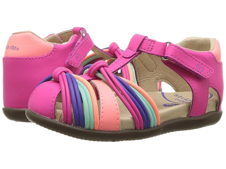 

Stride Rite SRT Dana Closed Heel (Toddler) (Pink Multi) Girl's Shoes