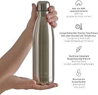 Blumtal Charles rozsdamentes acél termosz 1000ml, BPA-mentes, hőtartó kulacs 5