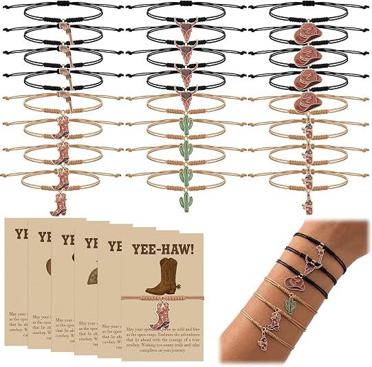 24 Sets Adjustable Bracelet Pendant with Card for Charm Bracelet Wristband Accessories Jewelry Gift