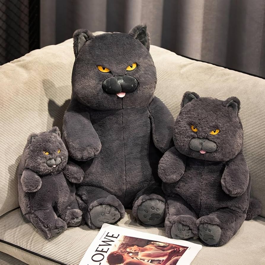 Amazon｜ぬいぐるみ ロシアンブルー 抱き枕 猫 動物 ネコ かわいい