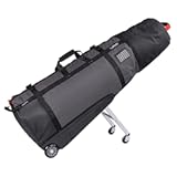 ClubGlider Journey Golf Travel Bag - 4-Wheel Rolling System&comma; Extendable & Retractable Legs for Easy Transport&comma; Effortless Travel & Maneuverability