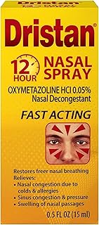 Dristan 12-Hour Nasal Spray, 0.5 Fl Oz (Pack of 3)