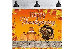 Thanksgiving Backdrop - Autumn Harvest Decorations