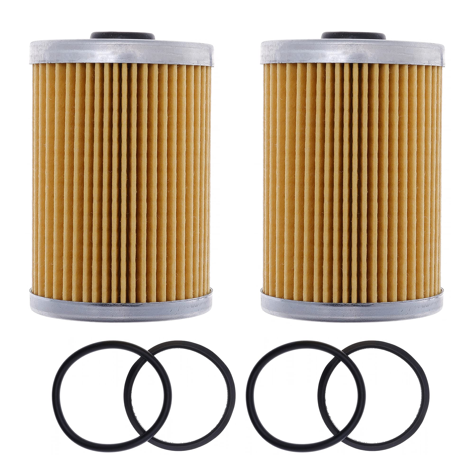 FudorayFuel Filter for Mercruiser Marine Mercury Quicksilver Engines with Gen 3 III Fuel Cooler Replace, 2 Pcs