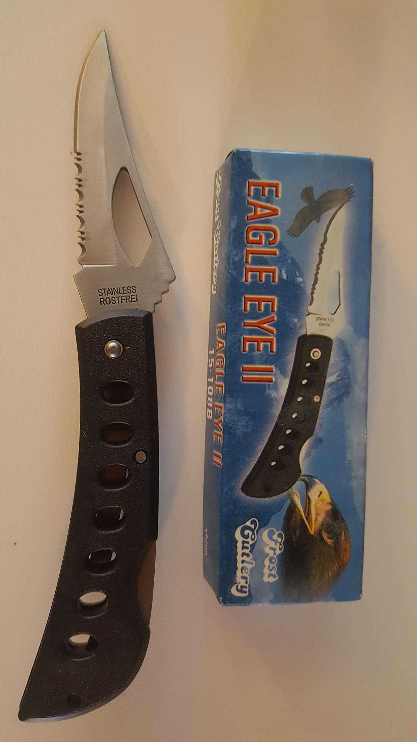 Eagle Eye II Chief Victorio and Zepplin Folder Knives