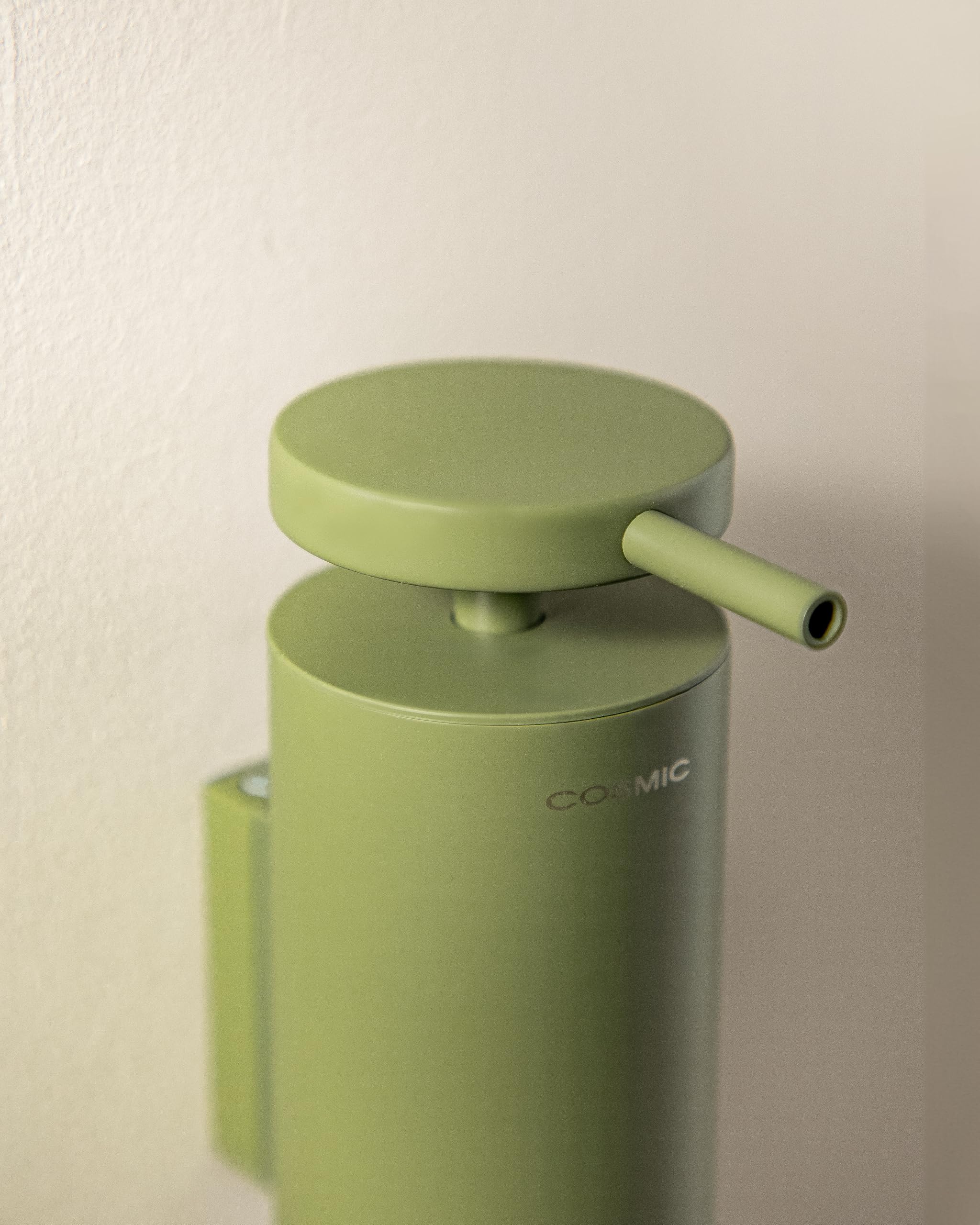 COSMIC Dispensador de jabón Blanco Mate Geyser Dual SMARTFIX (185ML)