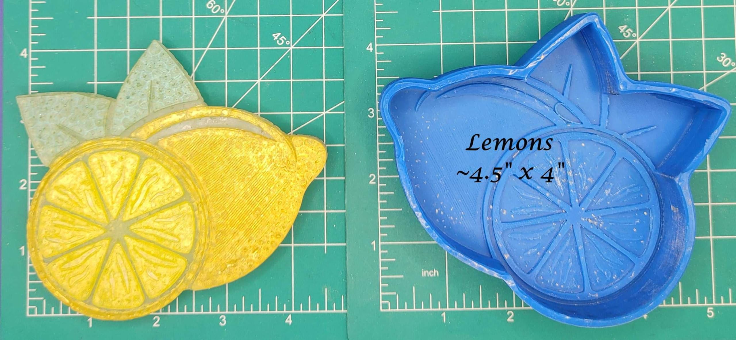 Generic Lemons - Silicone Freshie Mold -