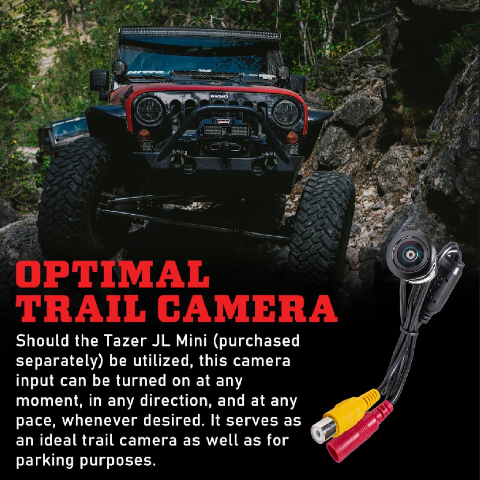 Amazon.com: Z Automotive JL Front Camera Kit fits 2018-2023