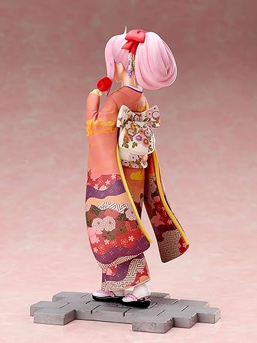 Miniatura 3 de FURYU Corporation Yuru Camp Nadeshiko Kagamihara Furisode ver. Figura escala 17