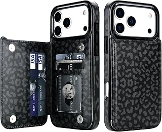 HAOPINSH Wallet Case with Card Holder for iPhone 18 Pro Max & 17 Pro Max