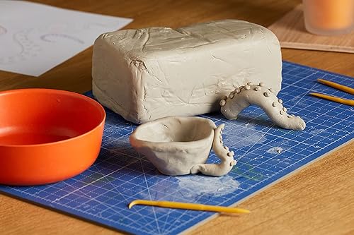 Miniatura 5 de Glorex Arcilla Natural Suave 88.18 oz Endurecimiento 1,904.0 F Blanco