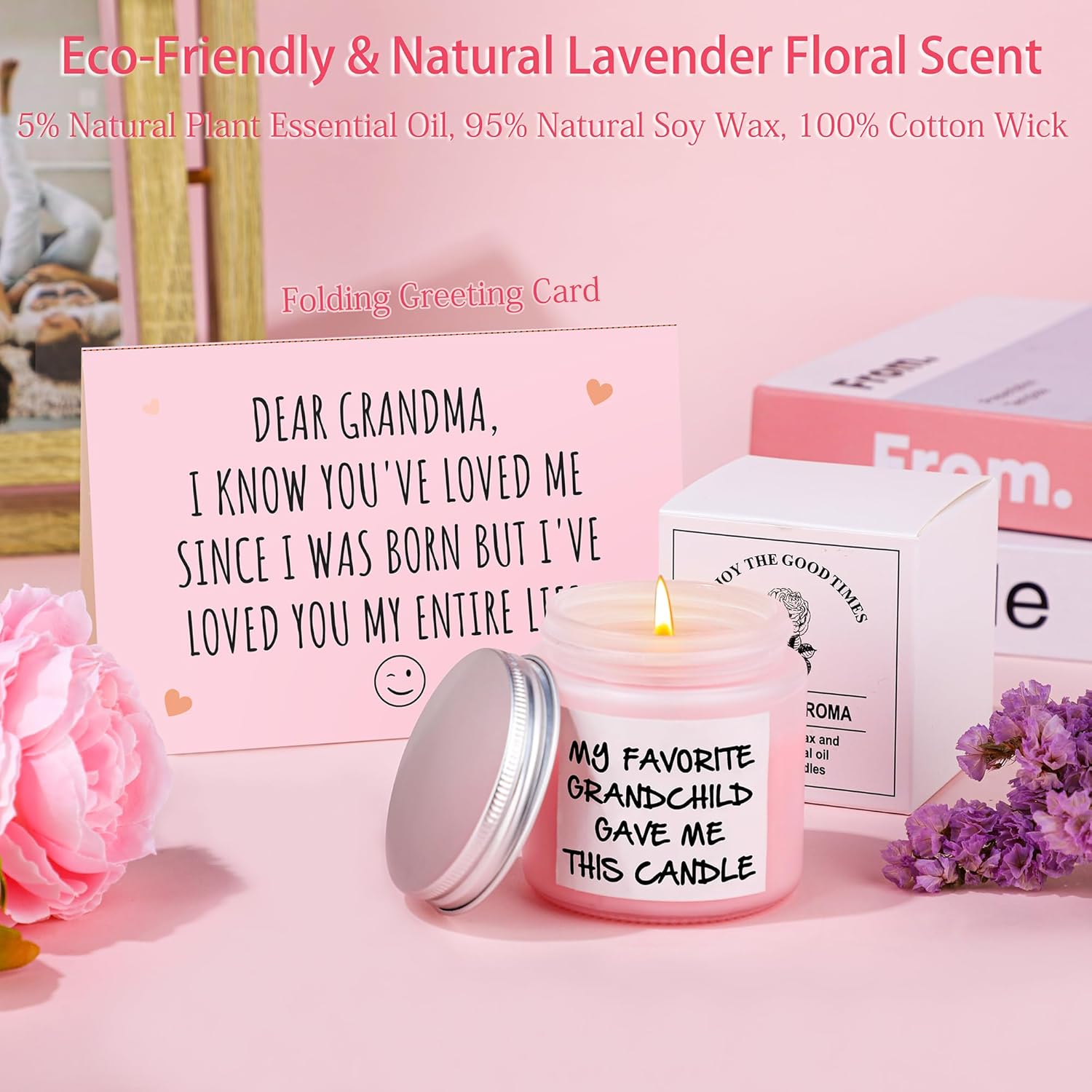 Gifts for Women Basket Set of 6, Valentines Mothers Day Birthday Gifts for Mom Grandma Sister Daughter - Image 3