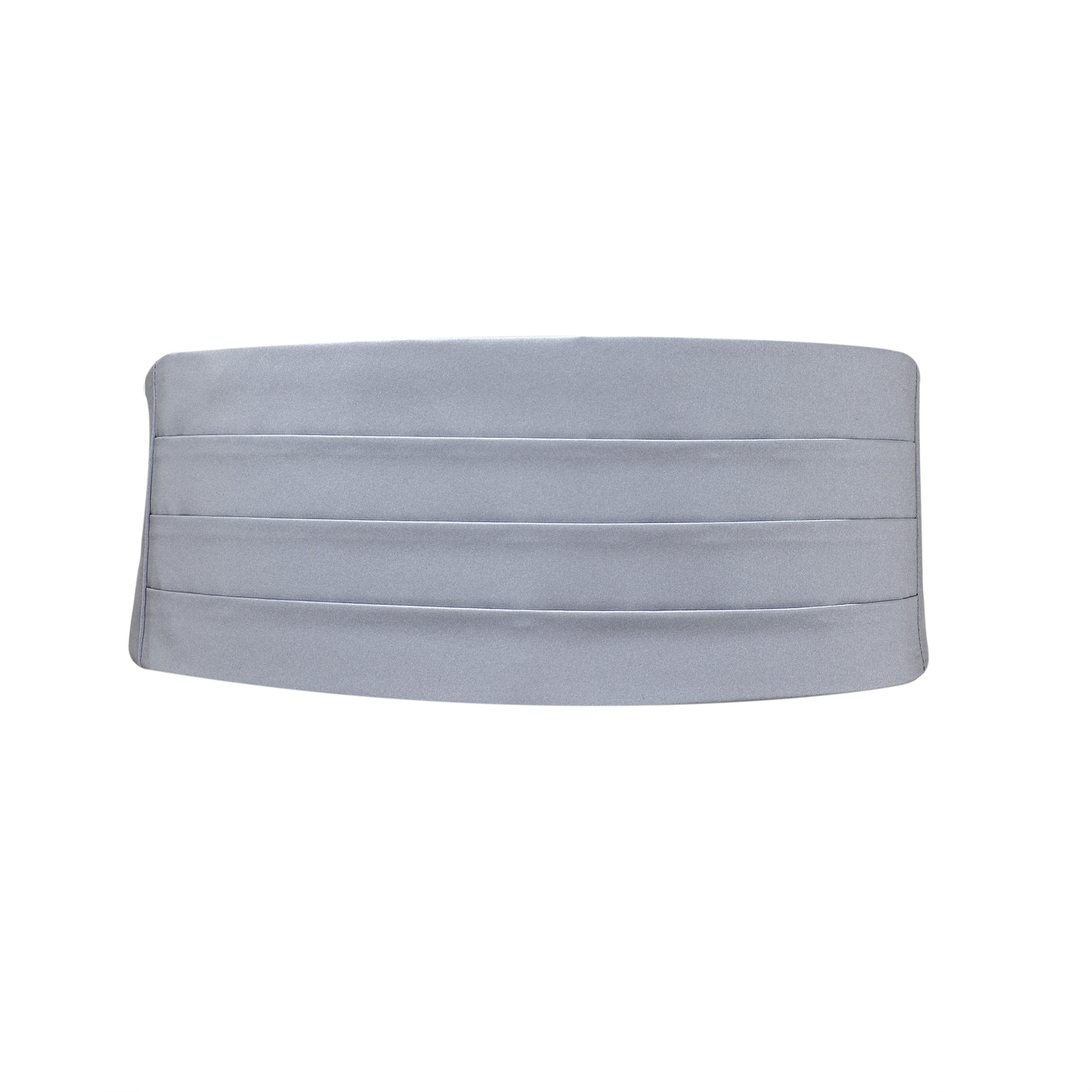 uniformtux Silver Satin Cummerbund-picture-47