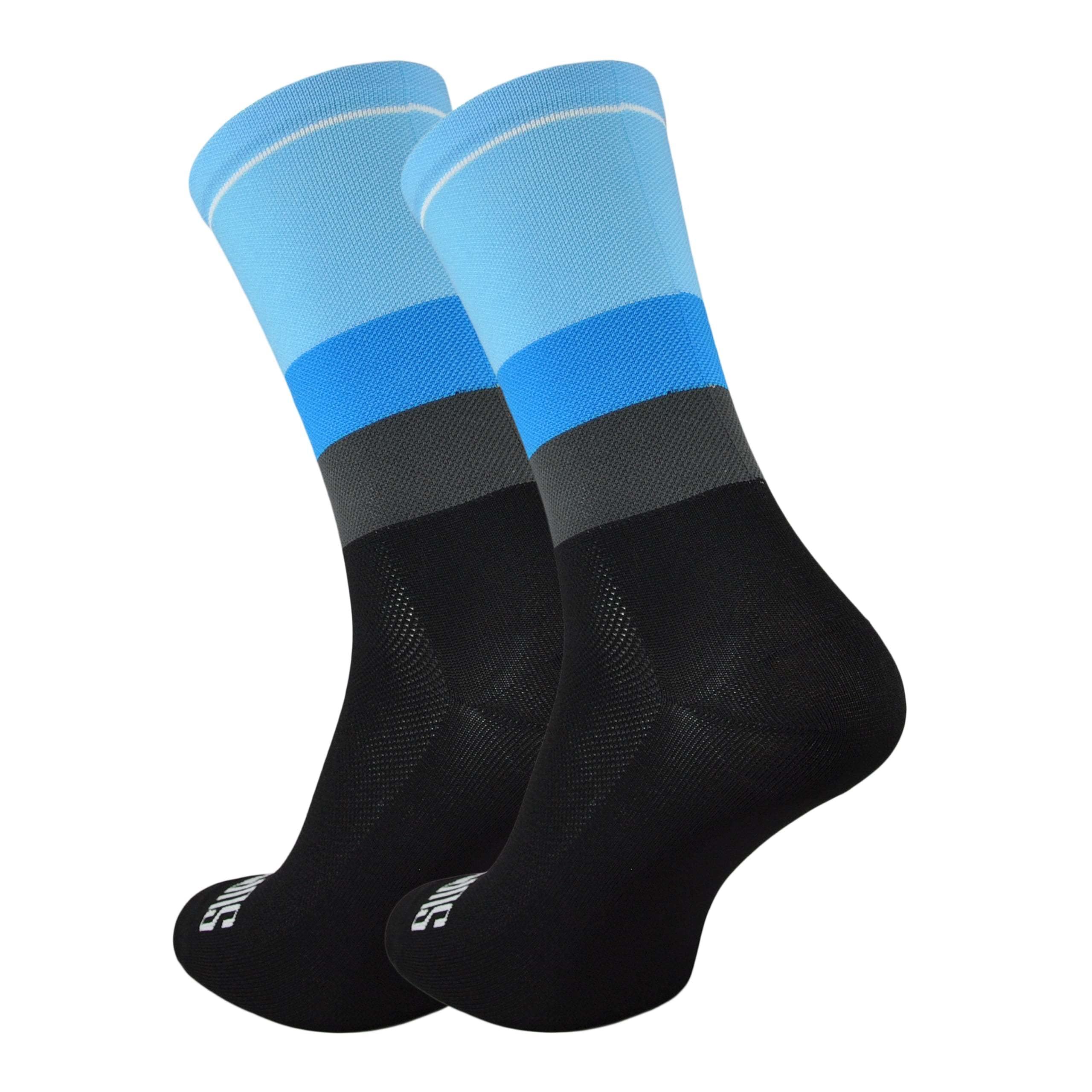 SUPPORT calzini da ciclismo da uomo tecnologia traspirante antiscivolo accessori monocolore