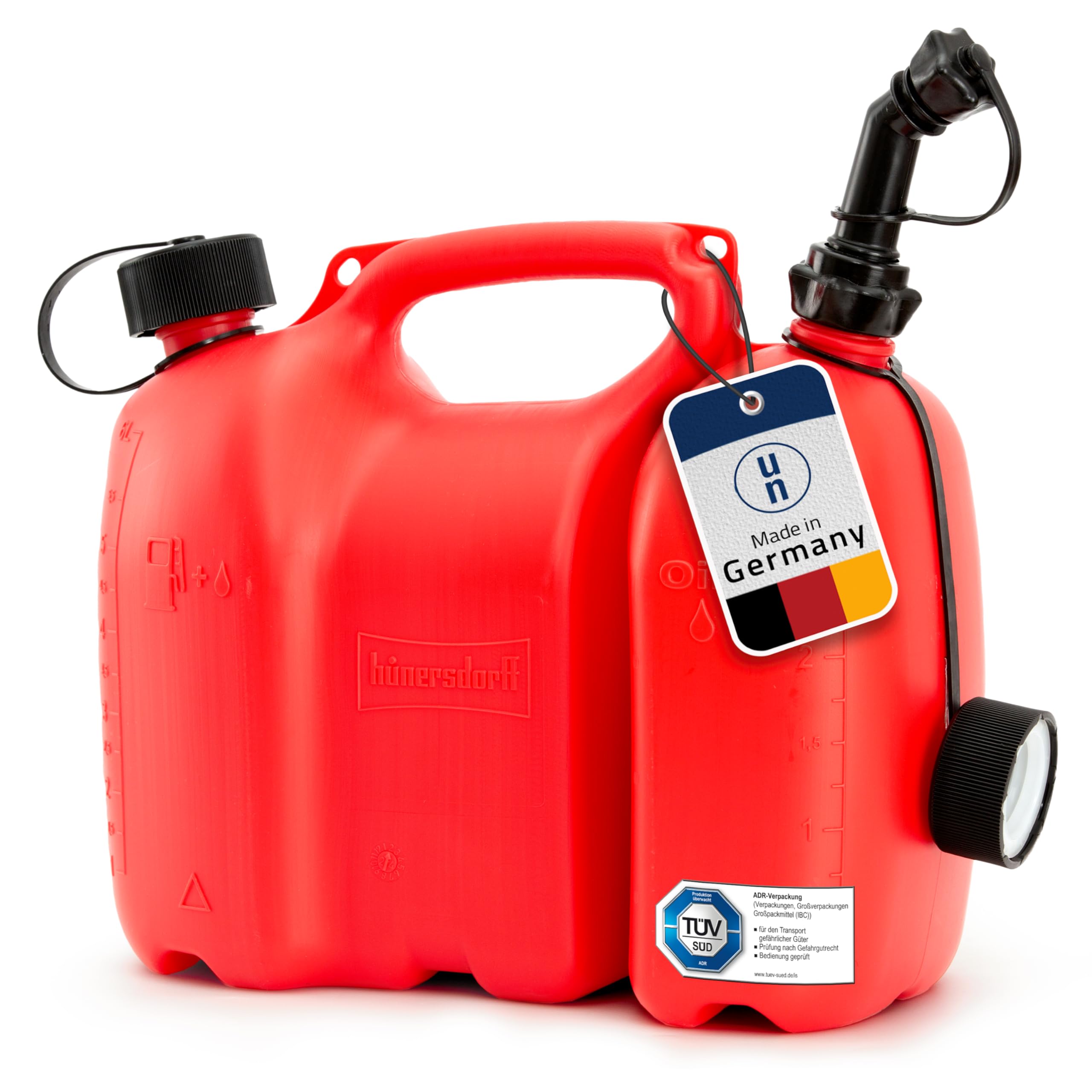 Amazon.co.jp: hunersdorff combi tank 6L/3L red ヒューナースドルフ 