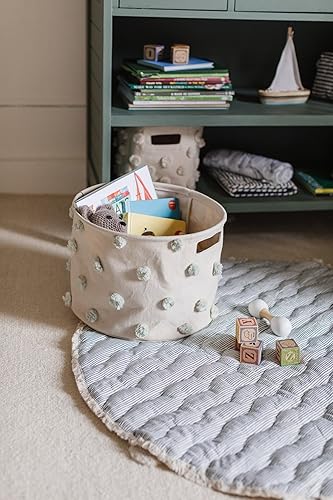 Miniatura 2 de Pehr Life Aquatic - Tapete redondo para juego, azul marino, multicolor