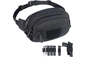 Tactical Faraday Fanny Pack for Handgun Pistol Concealed Carry