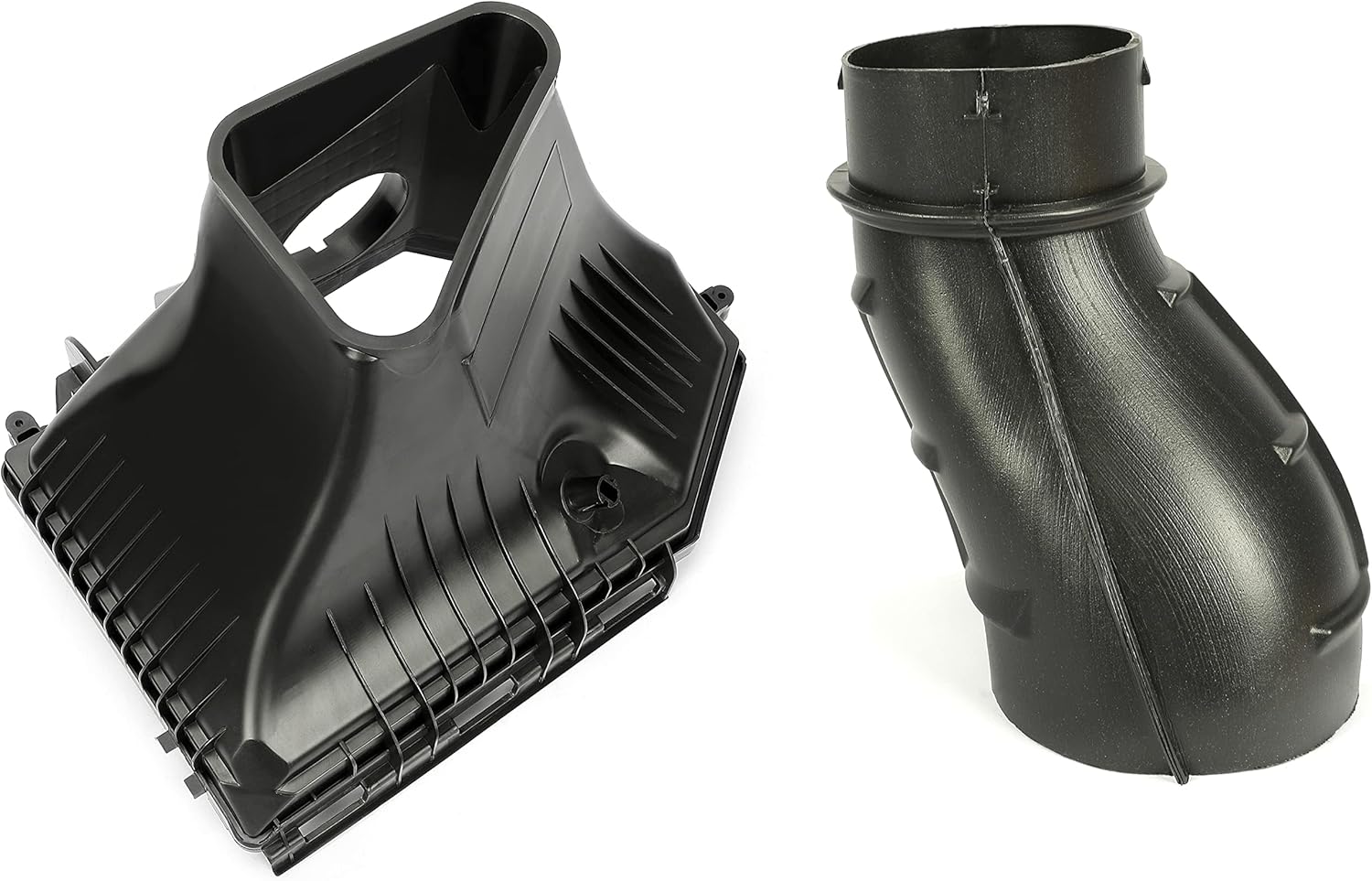 KUAFU Conversion Air Cleaner Intake Box & Duct Tube Kit Compatible with 2015-2022 Dodge Challenger Dodge Charger SRT Hellcat (2 packages)