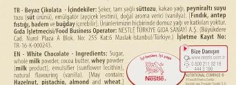 Nestlé White Chocolate, 30 g x 12