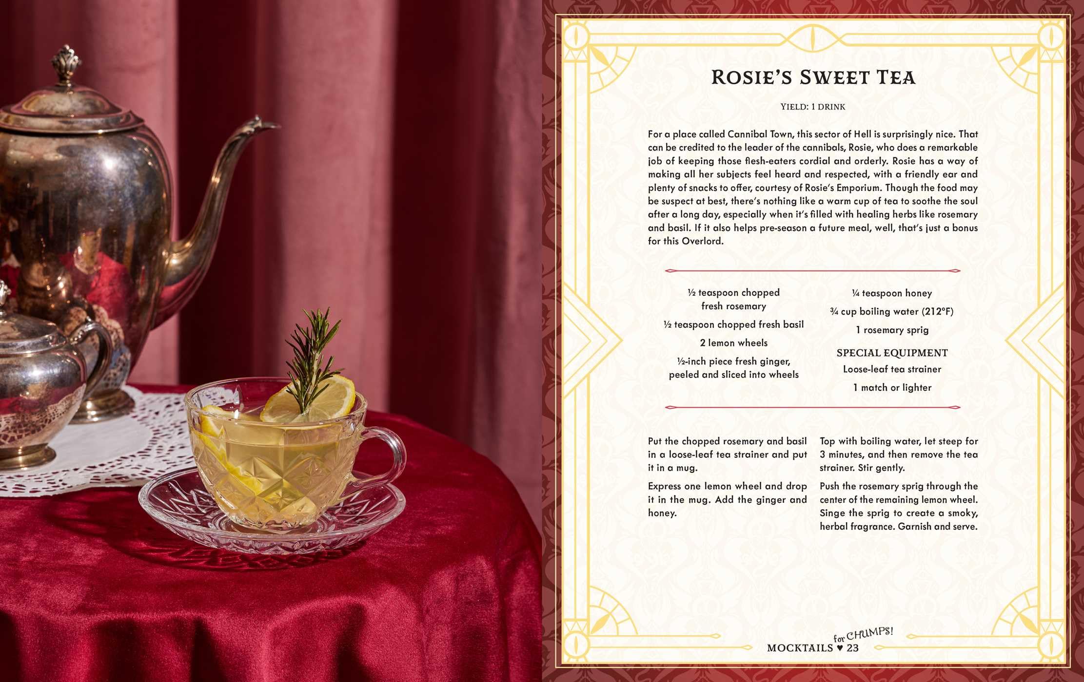 Hazbin Hotel Bar Book: Drinks and Snacks for Wayward Sinners