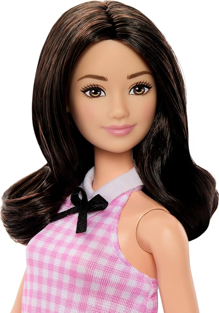 Amazon.co.jp: バービー(Barbie) ファッショニスタ ピンクチェック
