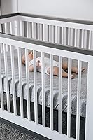 Vista 3 de Copper Pearl Sábana bajera de punto prémium para cunasábana para niños pequeños Asher