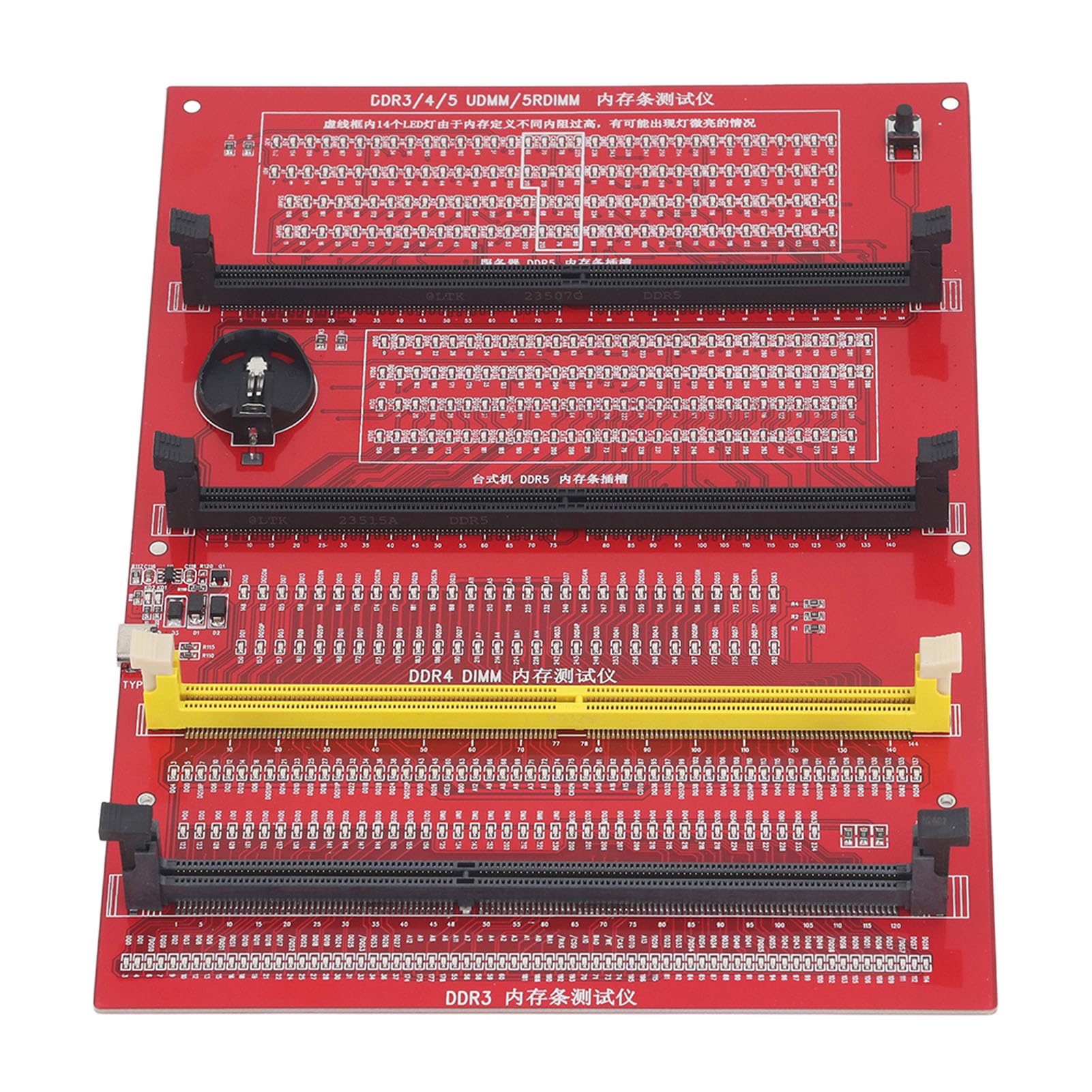 DDR4 Memory Tester, 4 in 1 DDR3 / DDR4 / DDR5UDMM / DDR5RDIMM