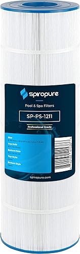 SpiroPure Cartucho de repuesto para Star-Clear Plus C1900 Hayward CX1900RE Pleatco PA190 PWWPC200 Unicel C-8420 Pro Clean 200 Waterway Plastics