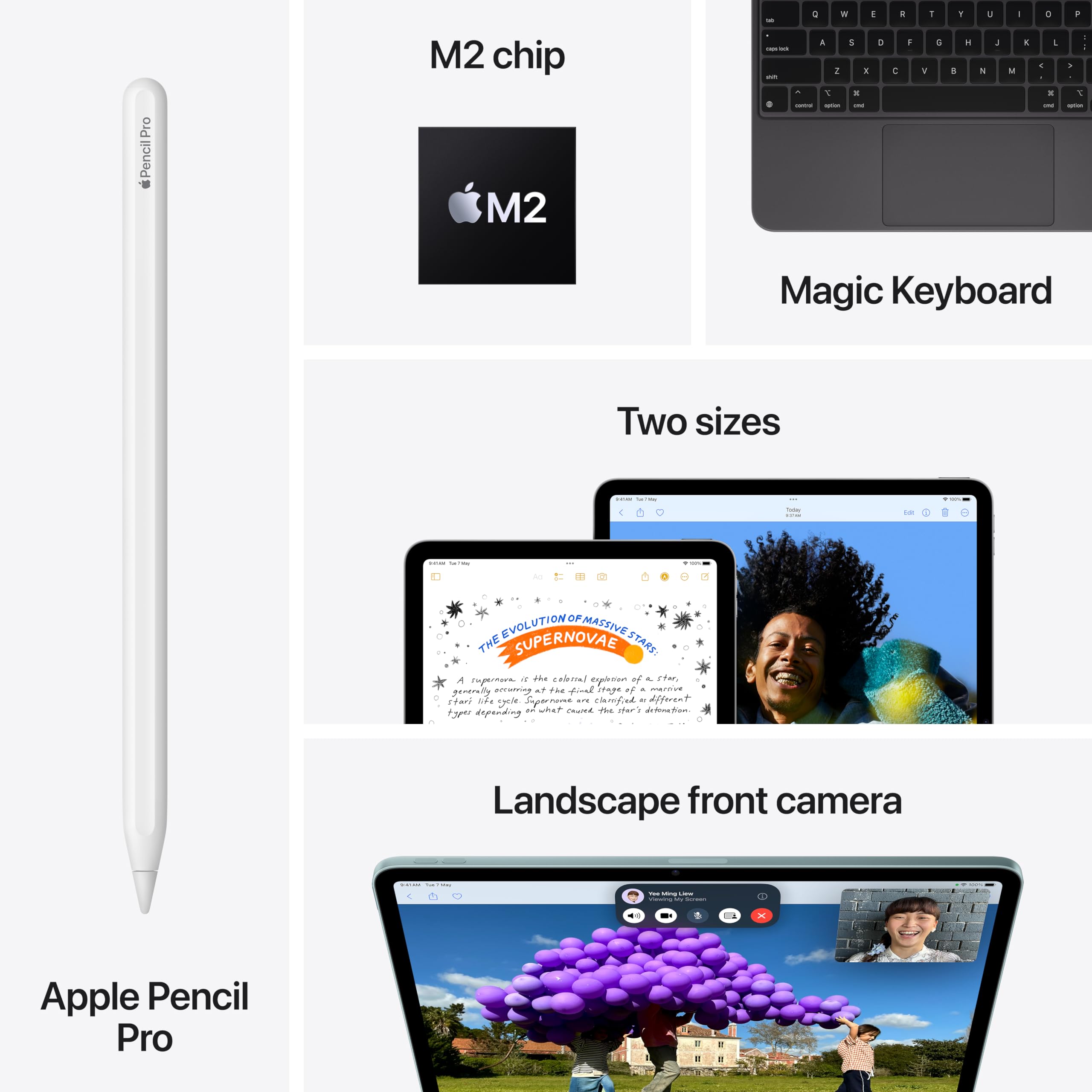 Apple 2024 13-inch iPad Air (Wi-Fi, 256GB) - Blue (M2) : Amazon.sg