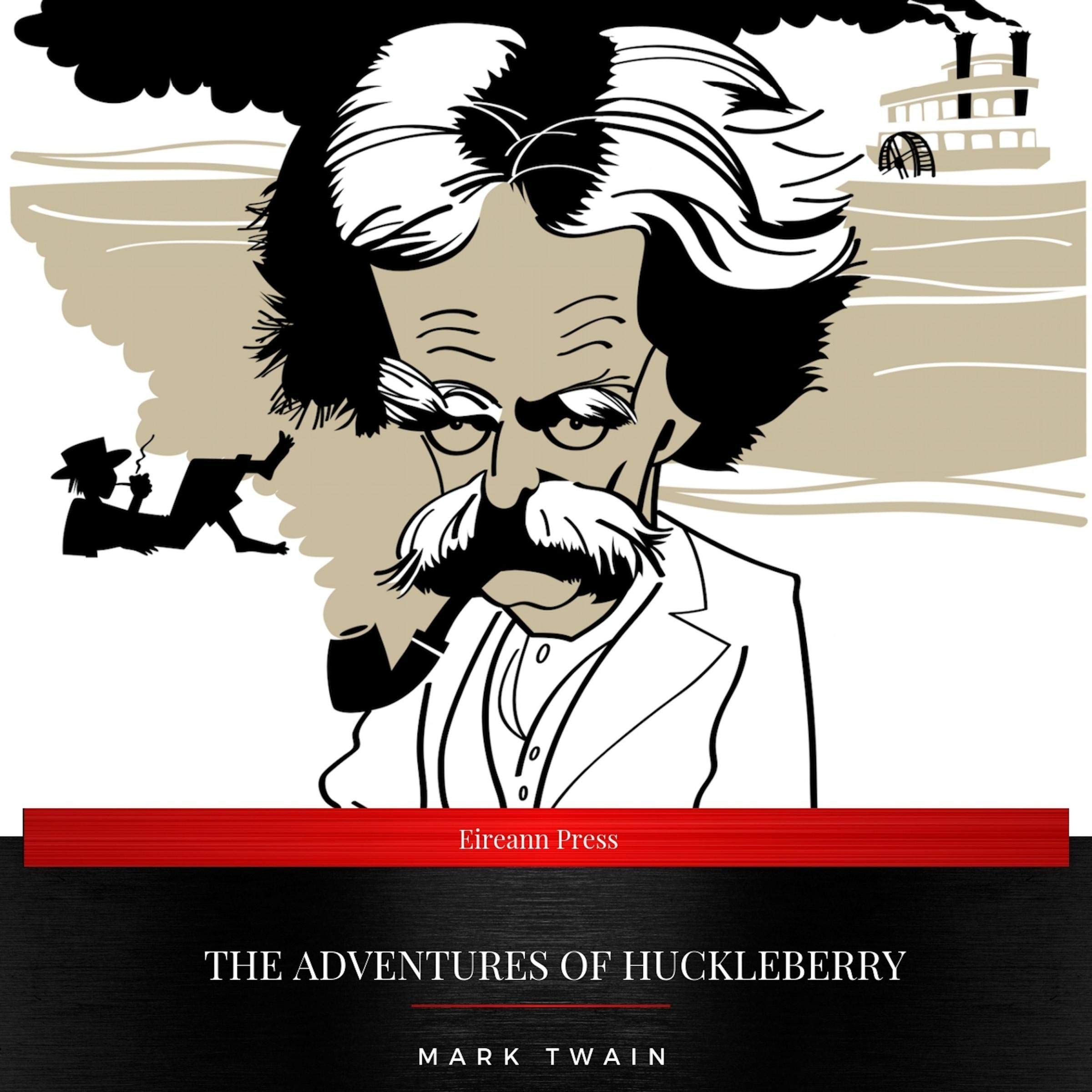 Cover art for The Adventures of Huckleberry