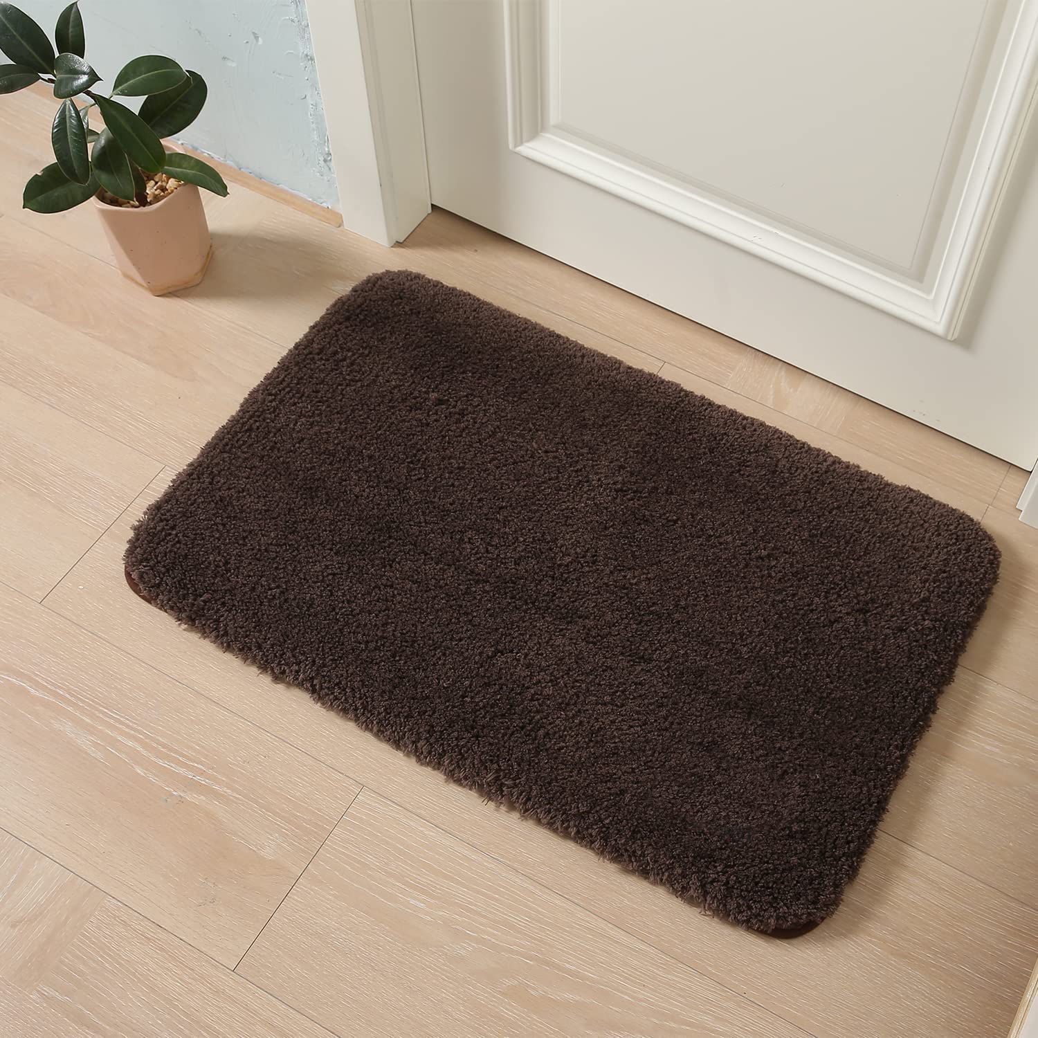 MODERN FAB Polyester Super Soft Bathroom Door Rectangular Mats Anti Slip Water Soak Size 40X60 Cm Pack of 1 Coffee (B0B4V9G2D7) Amazon Price History, Amazon Price Tracker