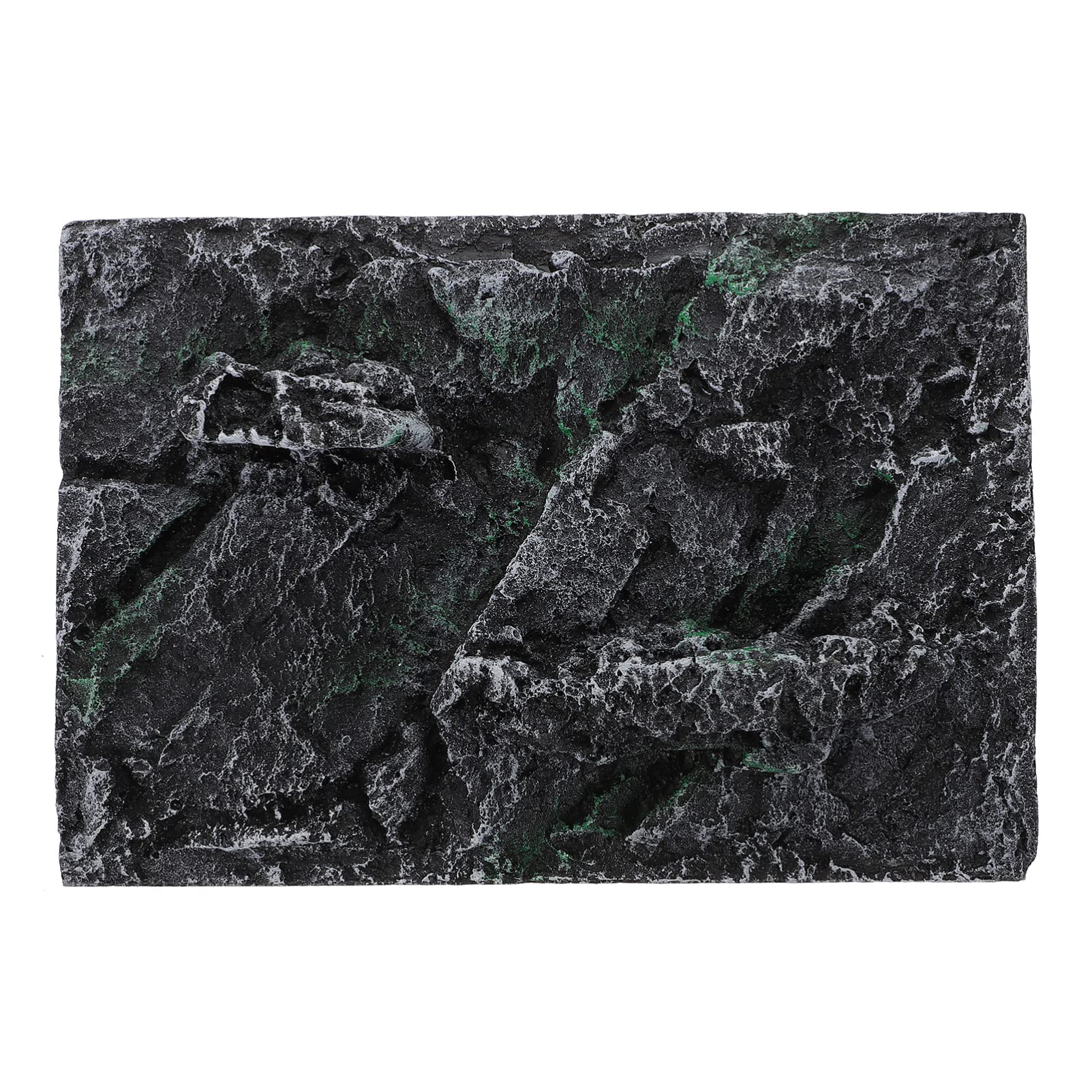 POPETPOP 1Pc Reptile Box Board Aquarium Background Decor Natural Effect High Simulation Tank Decoration for Fish Lizard Gecko Safe Material Easy Placement