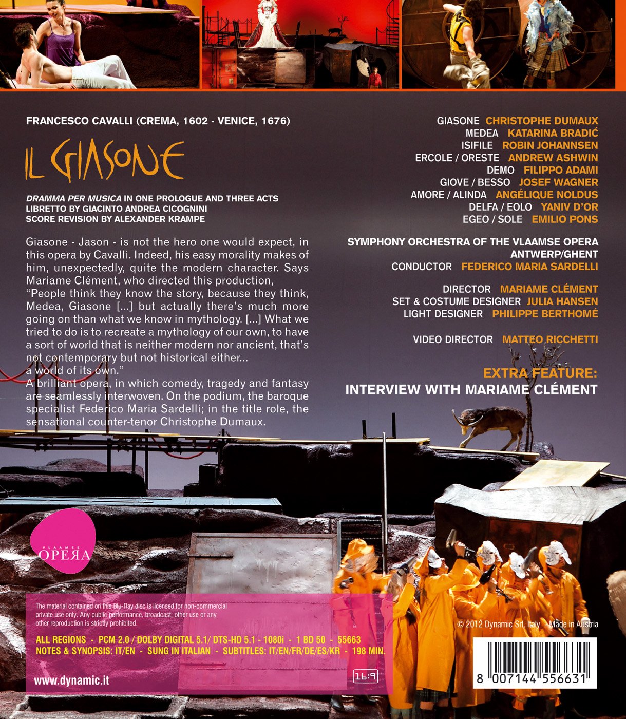 Cavalli: Il Giasone [Blu-ray]