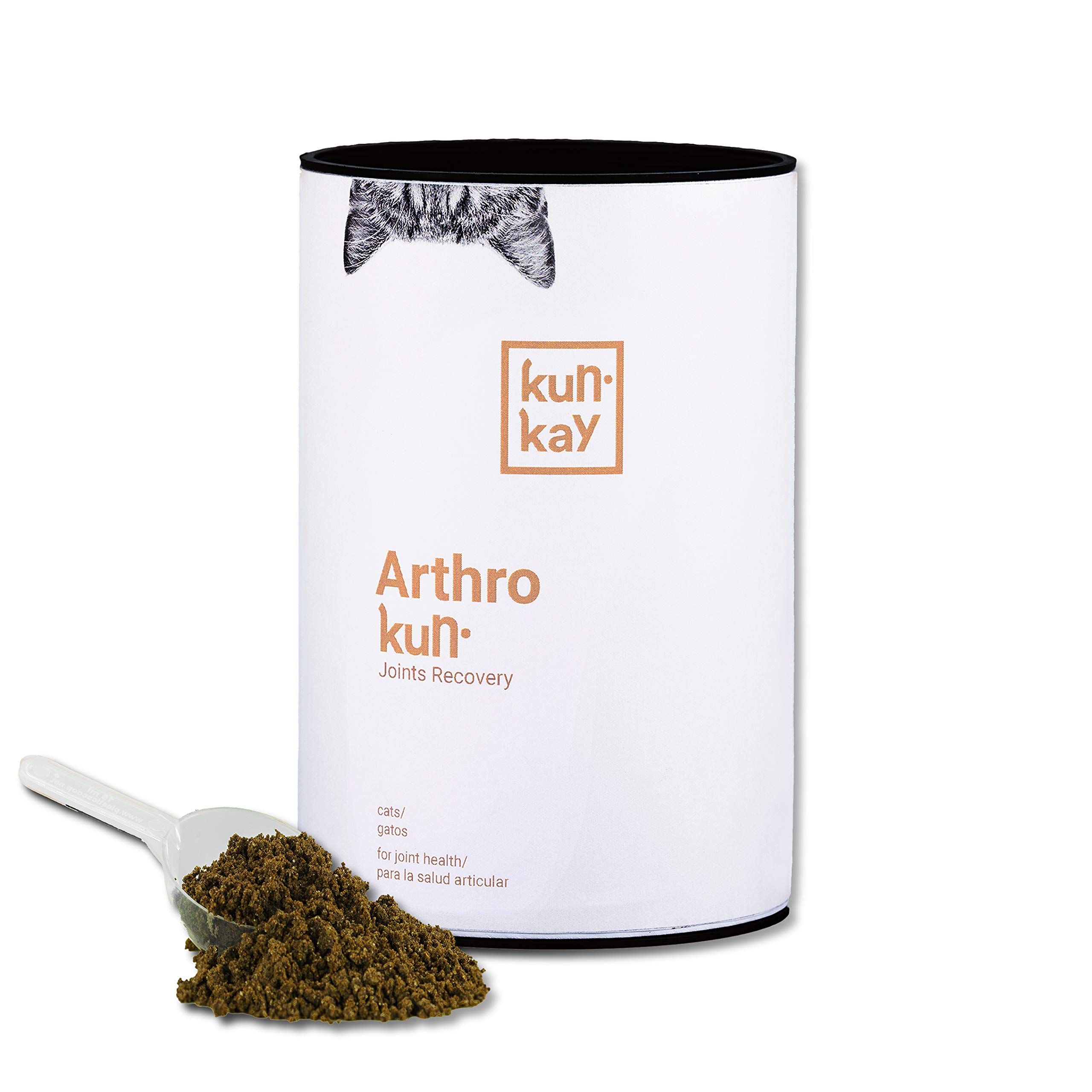 Condroprotector Natural para Gatos en Polvo – Suplemento Articular con Glucosamina, Condroitina y Omega 3 – Alivia Dolor y Mejora Movilidad Felina - 250 g