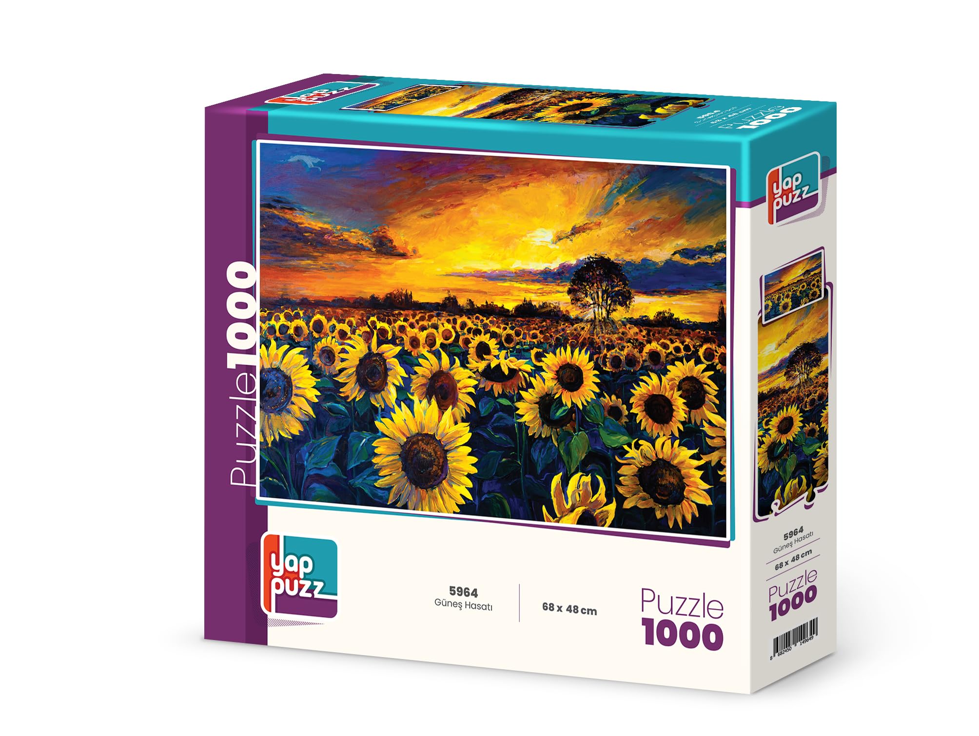 Güneş Hasatı 1000 Parça Puzzle