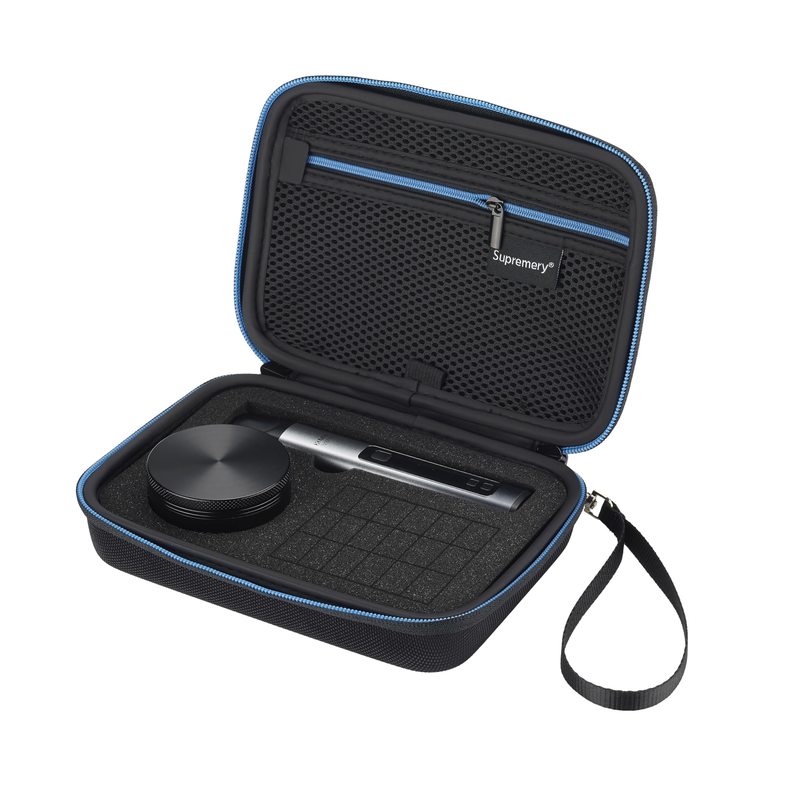 Etui ochronne Supremery kompatybilne z akcesorium do parownika Xmax V3 Pro Vaporizer, czarno-niebieskie