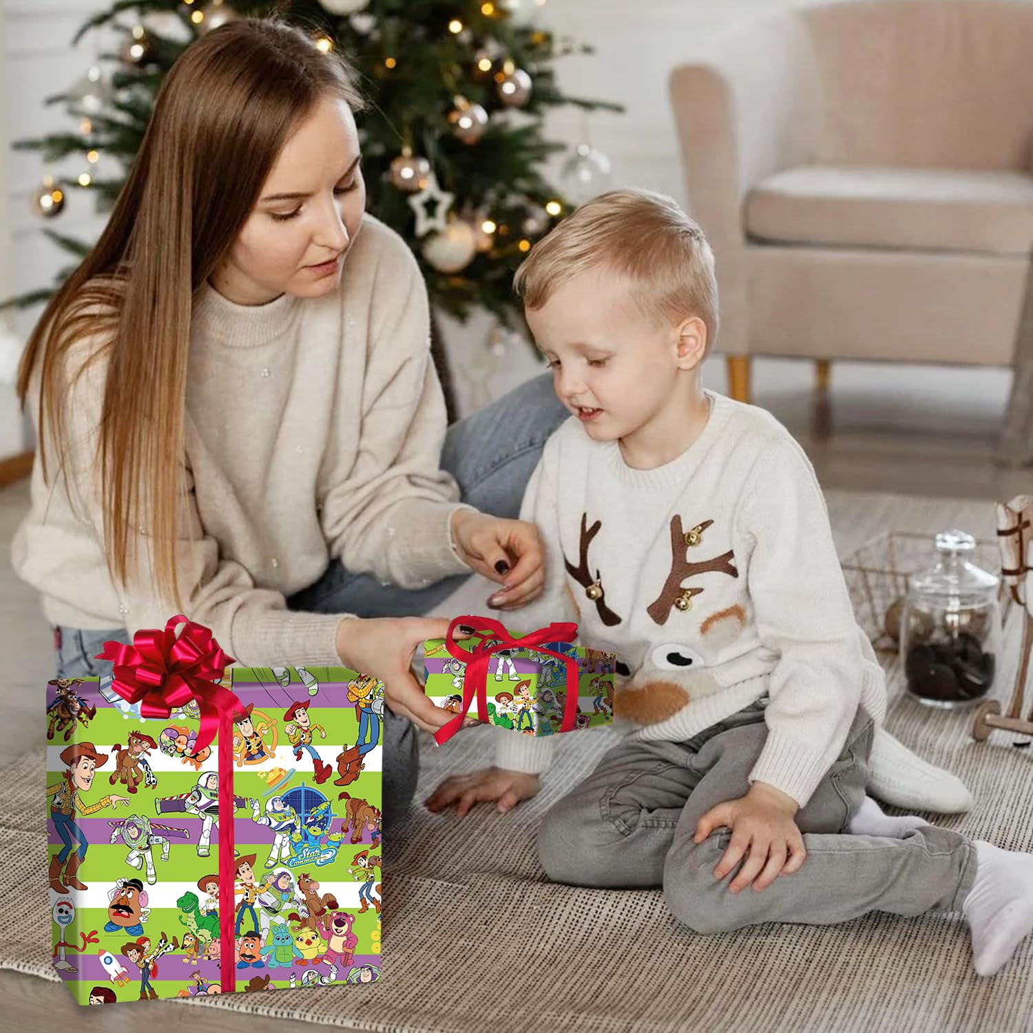 EYQQM 5 Stück Geschenkpapier Kraftpapier 50,8 x 76,2 cm für Geschenk Geburtstag | EYQQM 5 Stück Geschenkpapier Kraftpapier 20 x 30 Zoll für Party, Urlaub, Geschenkverpackung (Streifen Mottoparty)