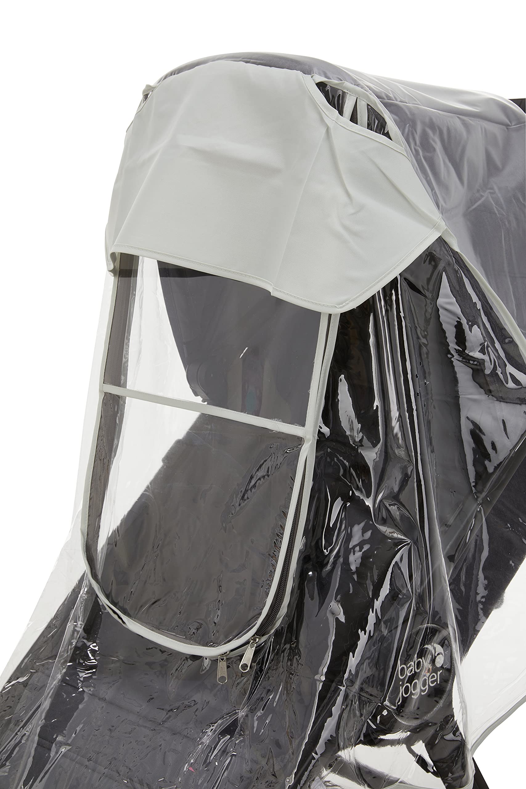 First Essentials Funda universal para cochecito de lluvia para viaje, protección contra la intemperie, resistente al viento, resistente al agua, protege del polvo y la nieve (transparente)
