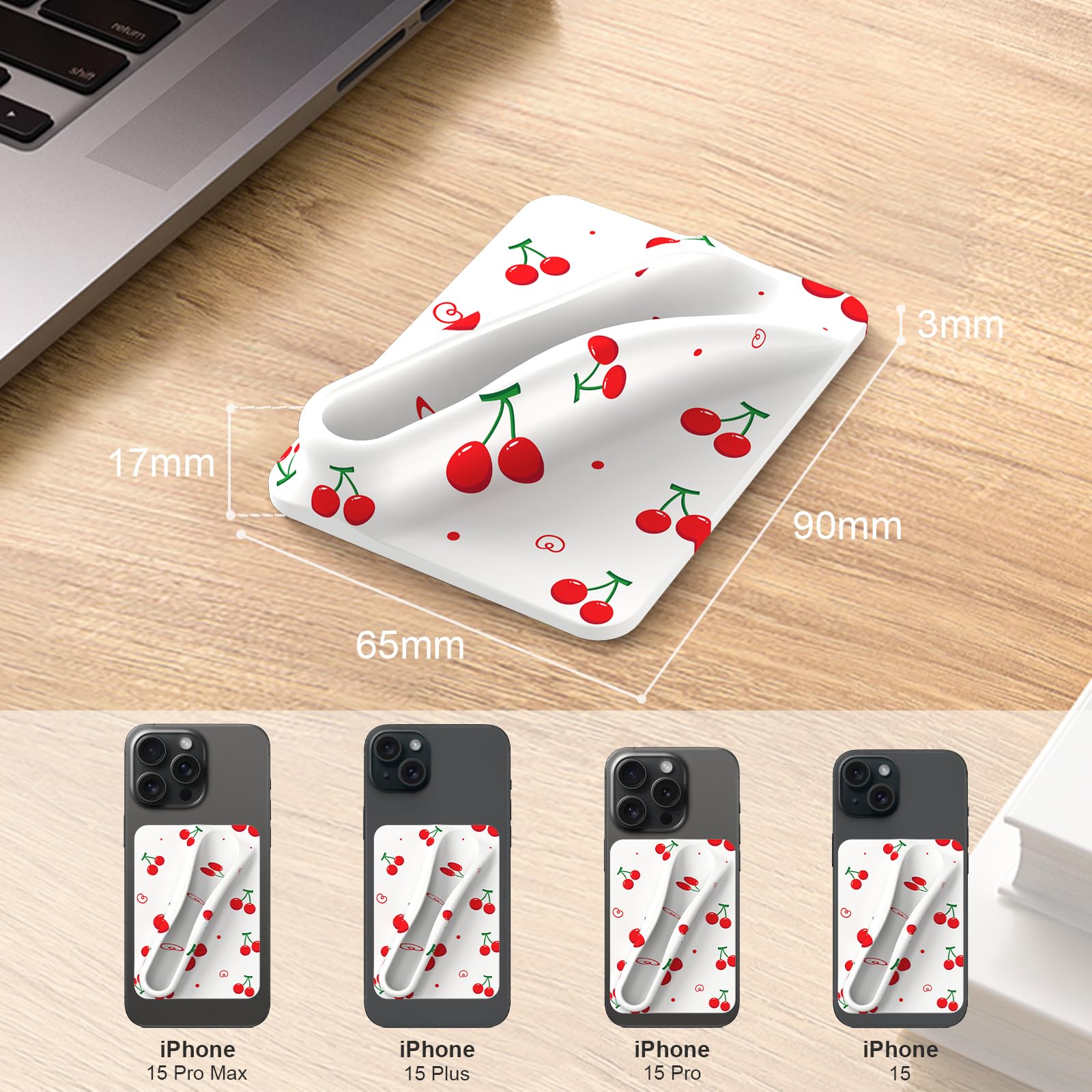 Amazon.com: DOB SECHS Silicone Lip Holder Compatible with Rhode, Lipstick  Lip Sleeve Stick On Phone Case Back for iPhone and Android Phones, White,  Cherries : Cell Phones & Accessories