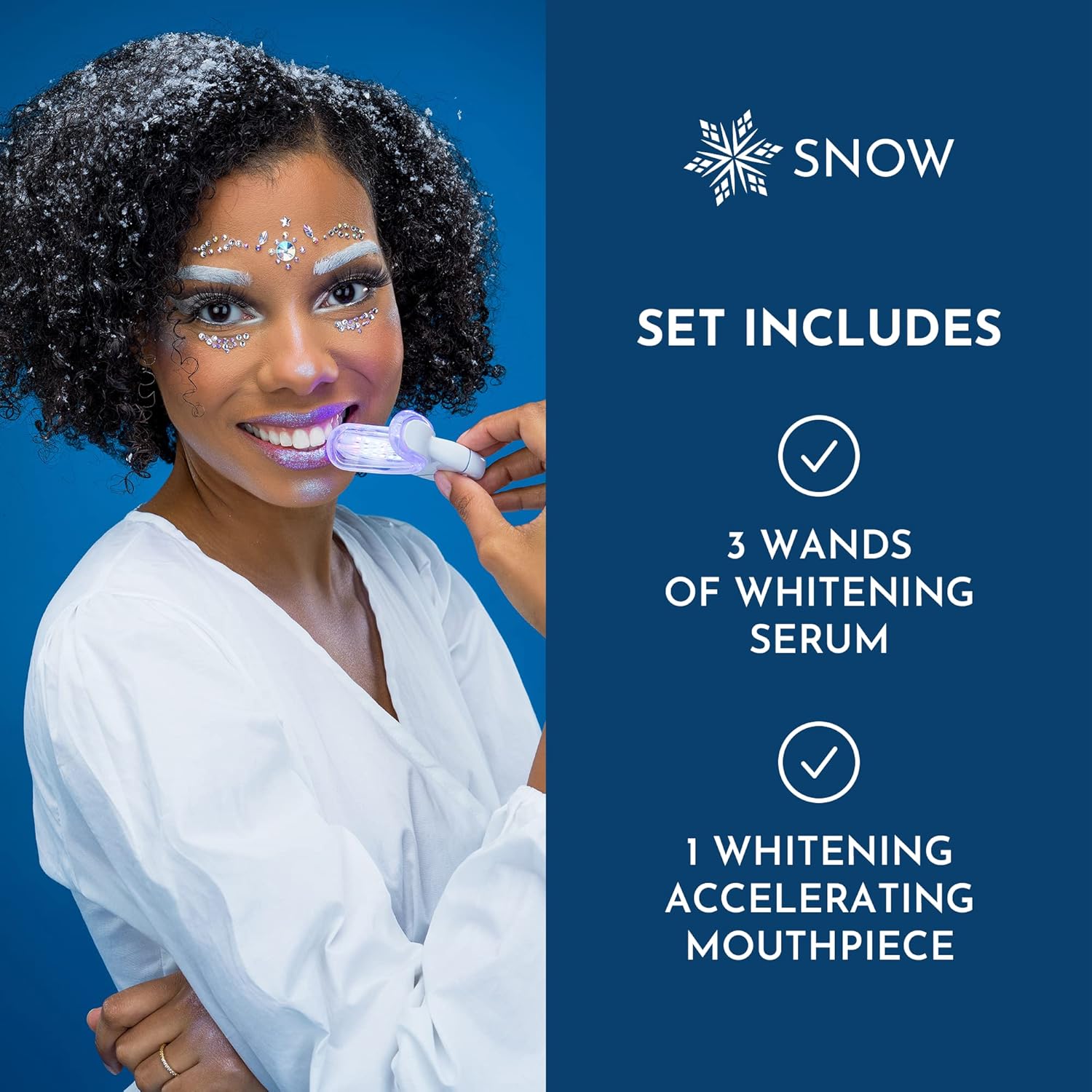 Components of the SNOW Teeth Whitening Kit