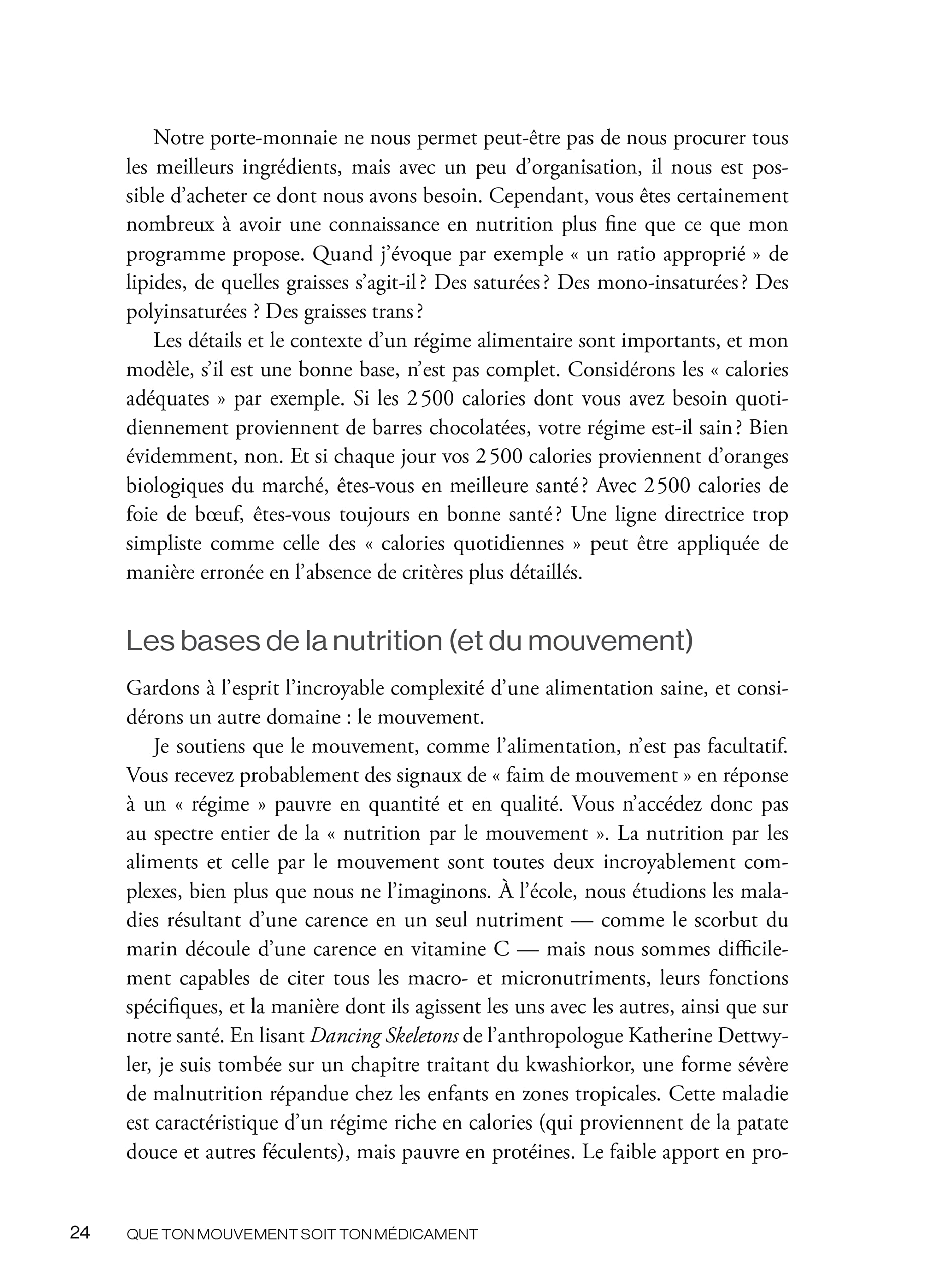 Que ton mouvement soit ton médicament - Restaurez votre santé par le mouvement naturel