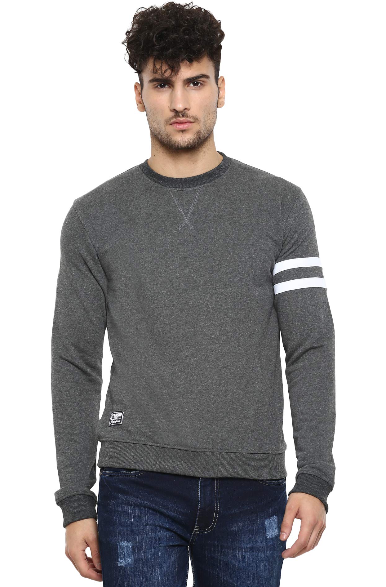 american crew Men's Polycotton Round Neck Sweatshirt-picture-22