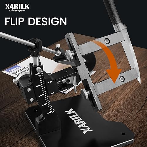 Miniatura 5 de GEN3 - Sistema de afilado de cuchillos guiado, aluminio  Afilador de cuchillos profesional, kit de afilado de cuchillos W  3 placas Al con diamante