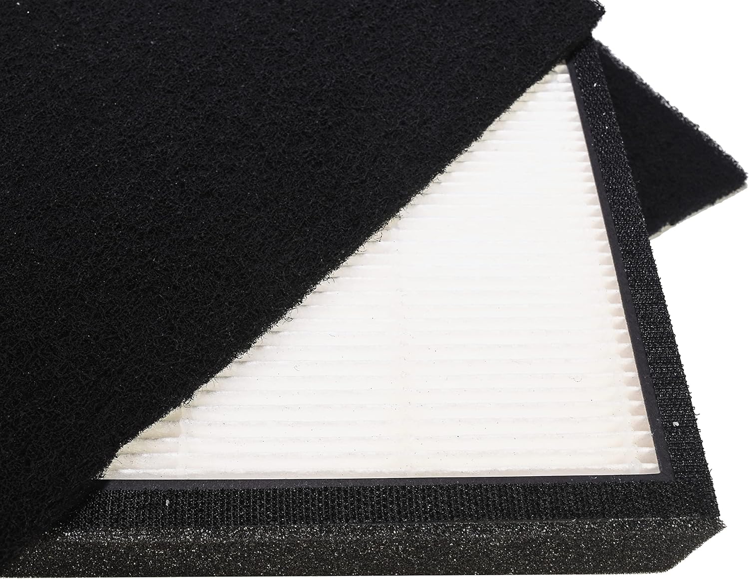 HQRP True HEPA Filter with 2 Carbon Pre-filters Replacement for GermGuardian FLT5900 Filter J compatible with AC5900WCA, AC5900WDLX Large Room Air Purifiers
