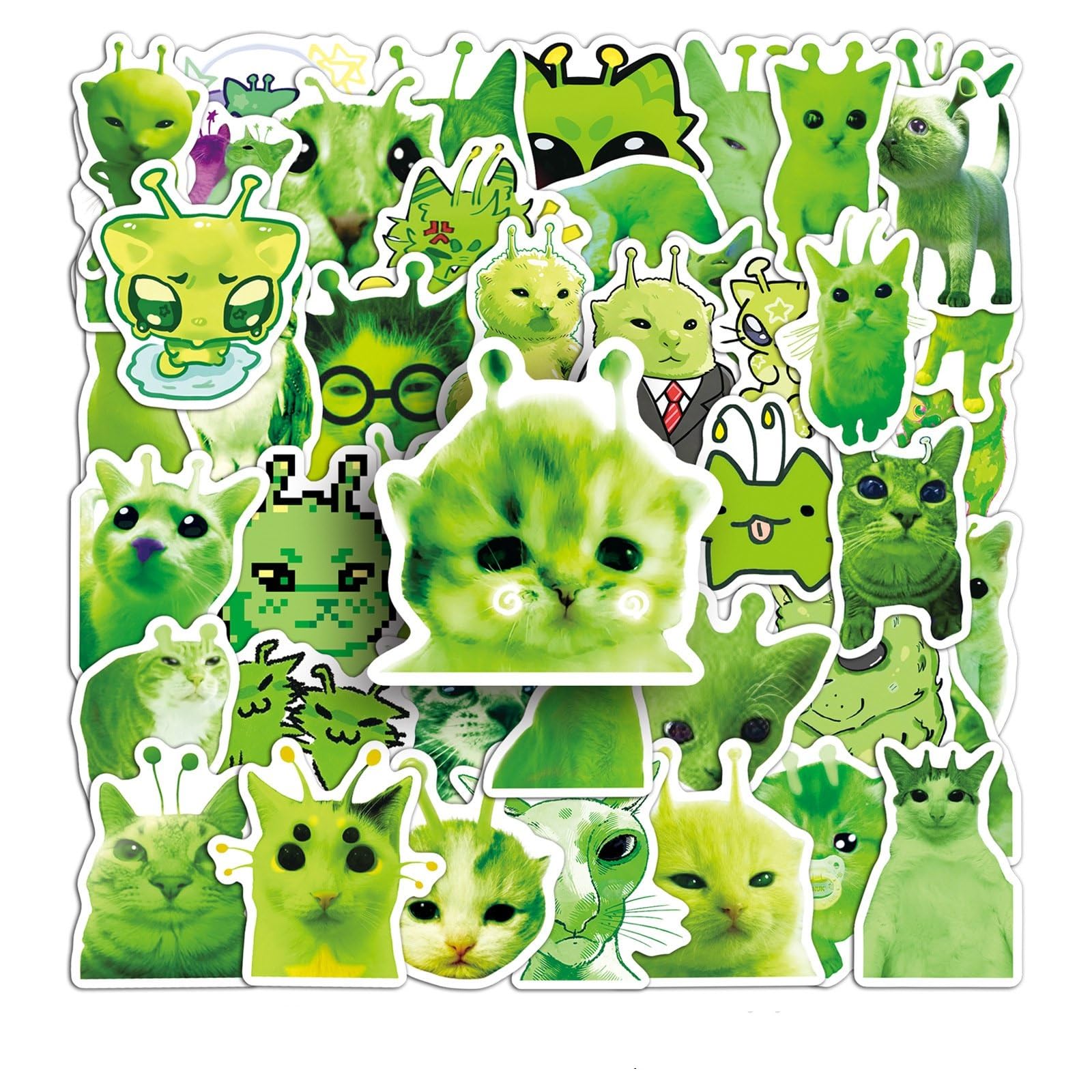 FGLFPXI 50/100 Stickers Waterproof Decor Stickers for Tablet Guitar Helmet Stationery