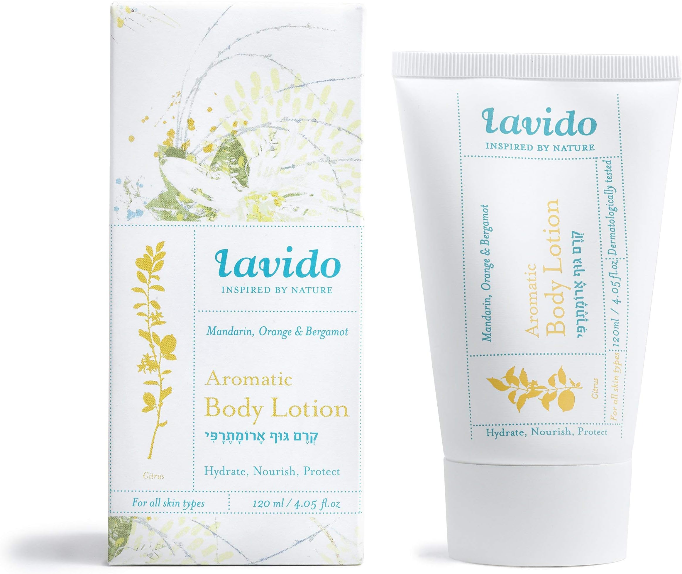 Aromatic Natural Body Lotion | Clean, Non-Toxic Skincare (Mandarin, Orange & Bergamot, 4 fl oz | 120 ml)